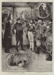 En los días del Duque, en el Teatro Adelphi, el desafío en las salas de juego del Palais Royal